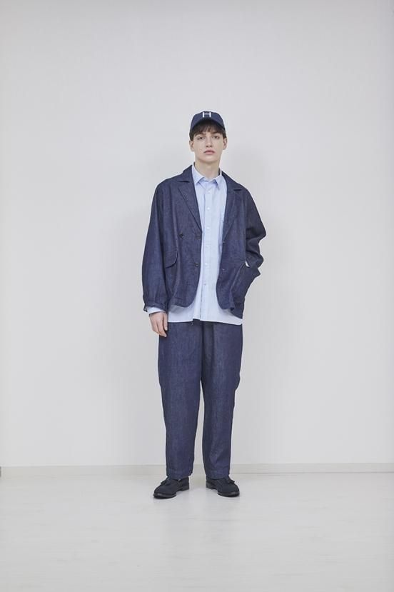 H-JK033】Denim easy jacket - H.UNIT