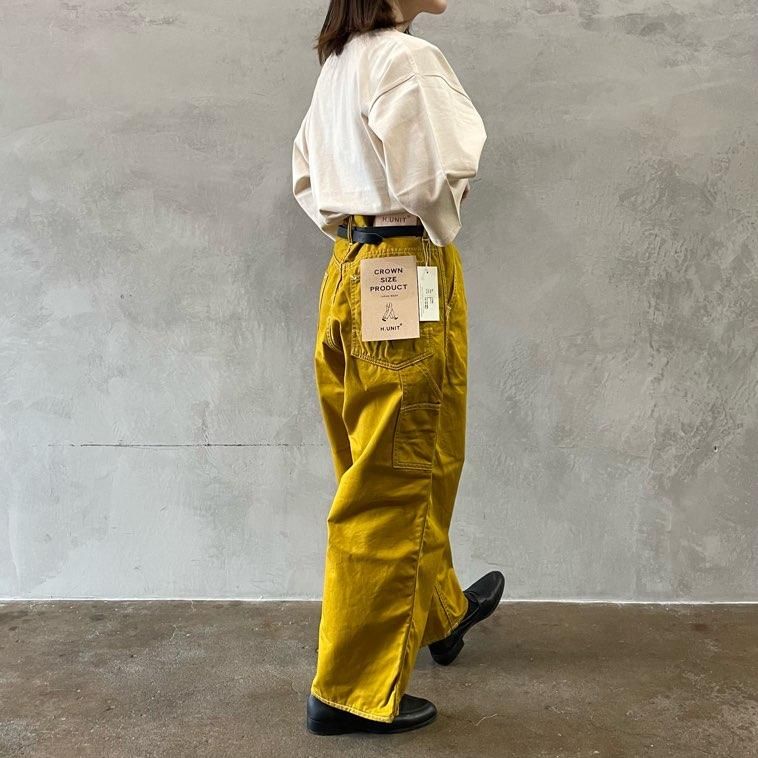 H-PT060】Chino cloth crownsize painter pants - H.UNIT