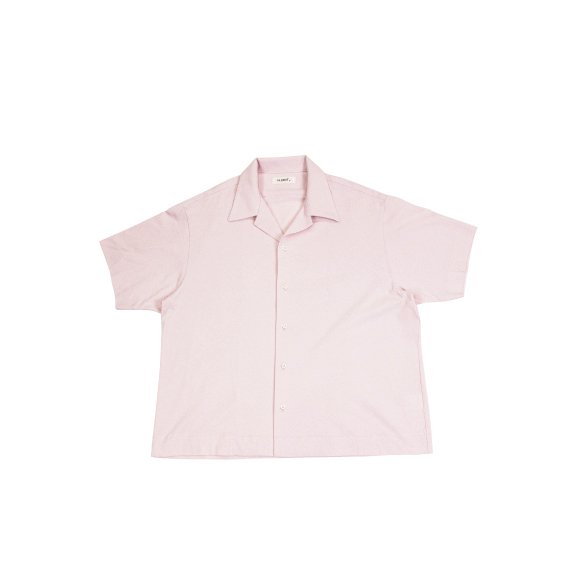 【H-SH048】Jersey stitch open collar short sleeves shirt