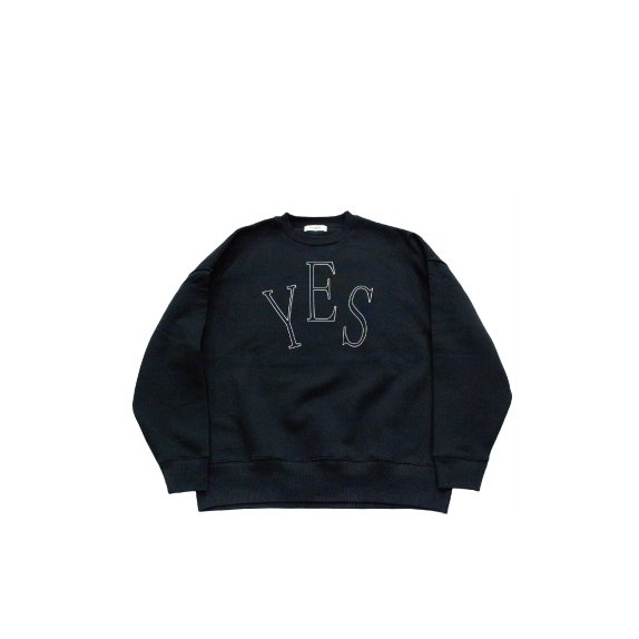 <img class='new_mark_img1' src='https://img.shop-pro.jp/img/new/icons6.gif' style='border:none;display:inline;margin:0px;padding:0px;width:auto;' />YES print crewneck sweat(BIGシルエット)