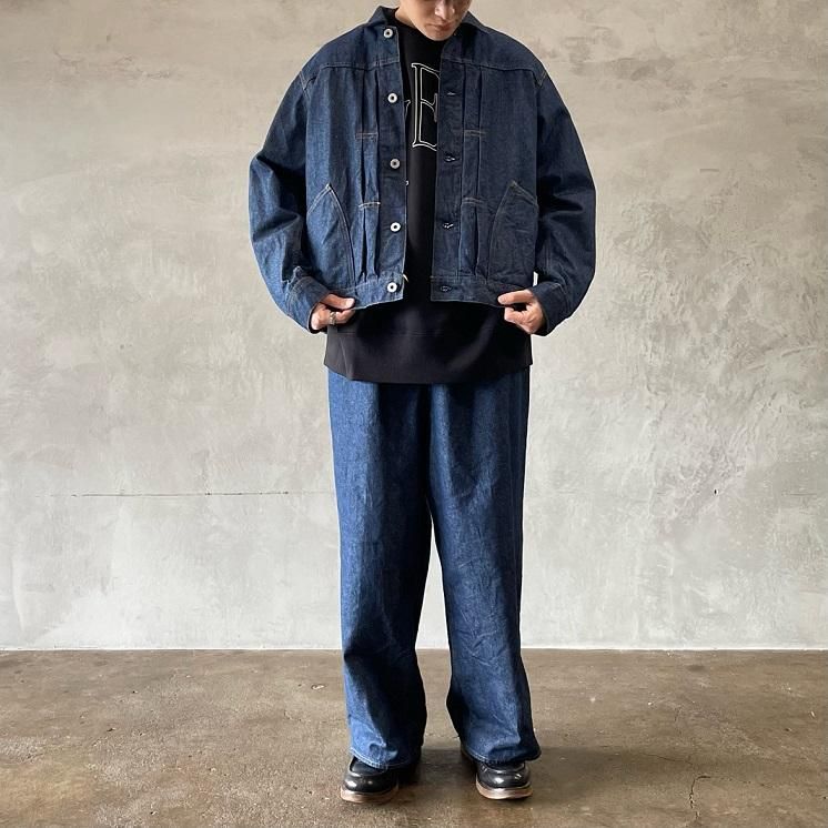 Left hand denim crownsize 5P - H.UNIT Left hand denim crownsize 5P - H.UNIT