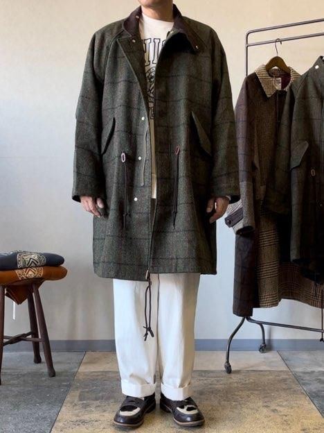 帝人 Harris Tweed ウール コート グレー Lサイズ 楽天市場】ハリスツイード コート メンズ ウールコート Harris