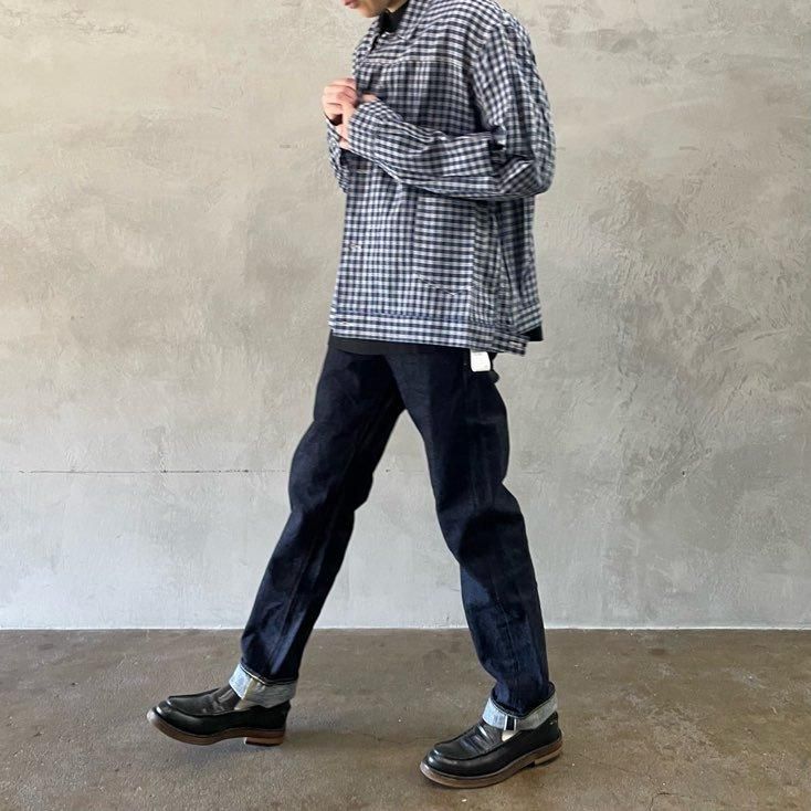 生機デニム】Raw denim tight straight 5P【ストレート】 - H.UNIT 生機デニム】Raw denim tight straight 5P【ストレート】 - H.UNIT