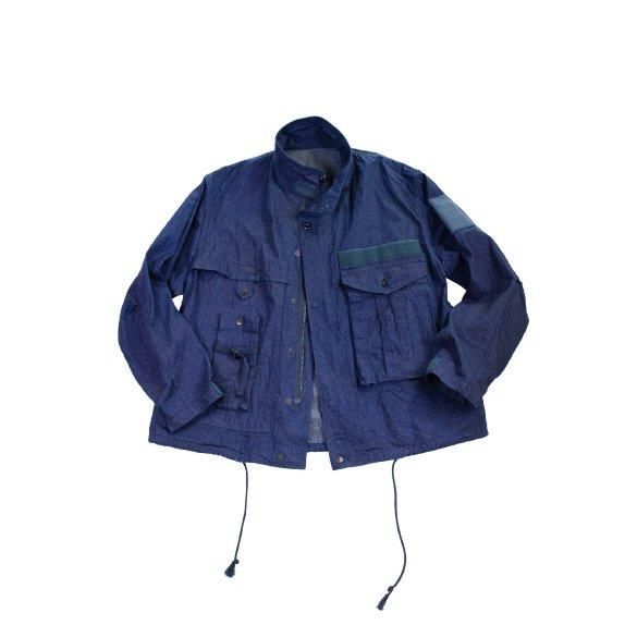 H.UNIT デニムフライトジャケット H.UNIT