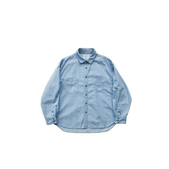 <img class='new_mark_img1' src='https://img.shop-pro.jp/img/new/icons6.gif' style='border:none;display:inline;margin:0px;padding:0px;width:auto;' />Denim work shirt