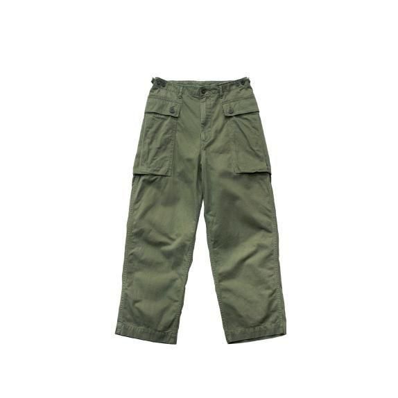 <img class='new_mark_img1' src='https://img.shop-pro.jp/img/new/icons6.gif' style='border:none;display:inline;margin:0px;padding:0px;width:auto;' />HBT military trousers (Used wash)