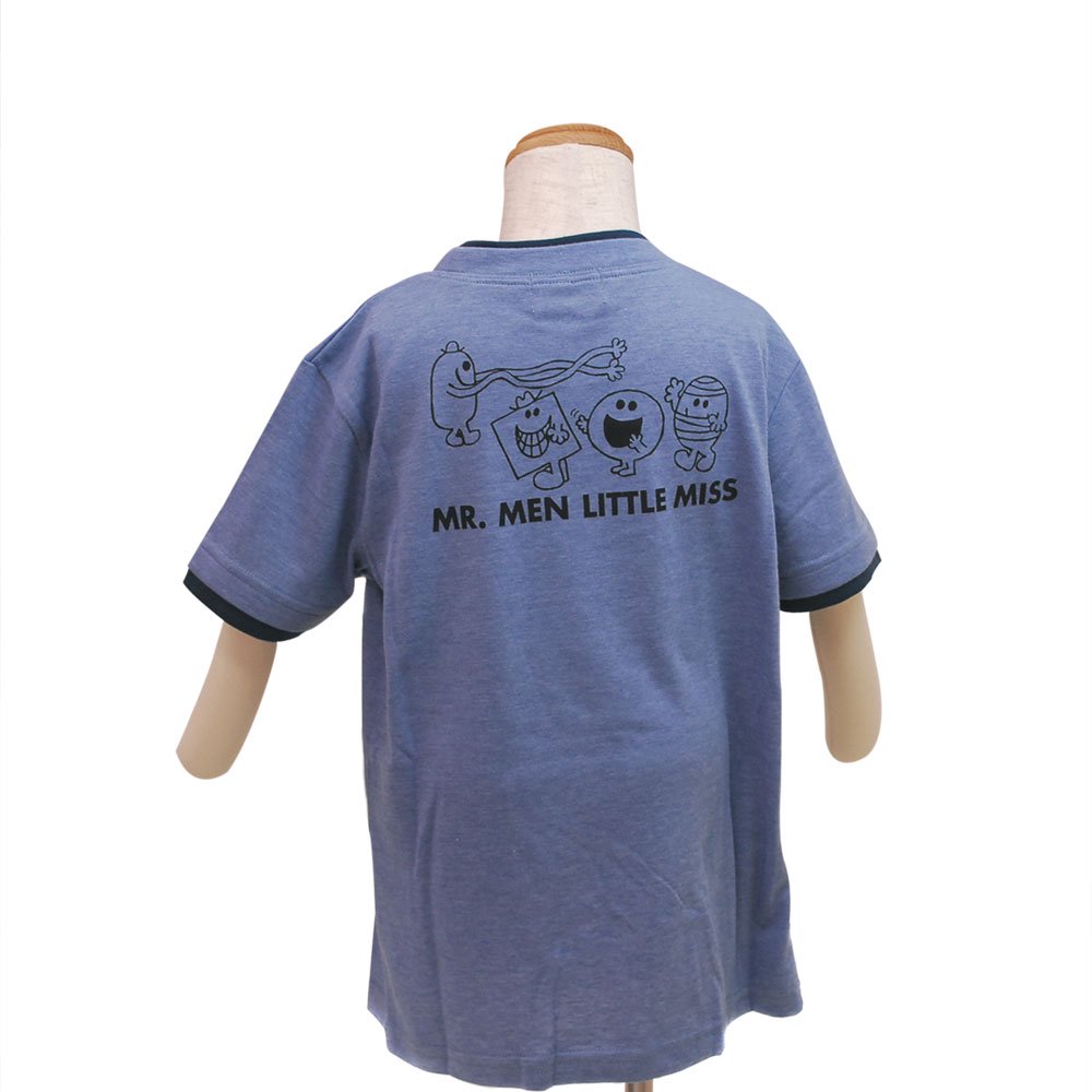 キッズレイヤードTシャツ（ブルー）120　642MR0031　MM - ミスターメン リトルミス公式オンラインショップ