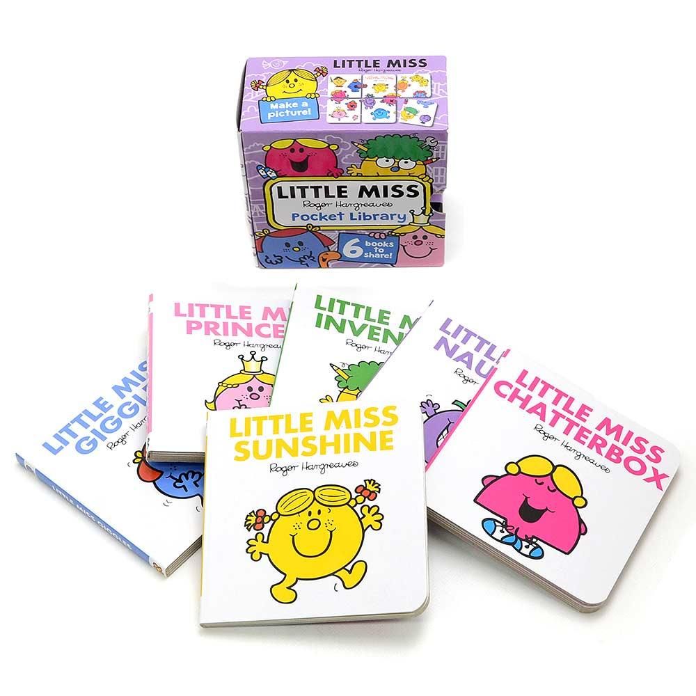 【英語のえほん】Little Miss Pocket Library　MM - ミスターメン リトルミス公式オンラインショップ