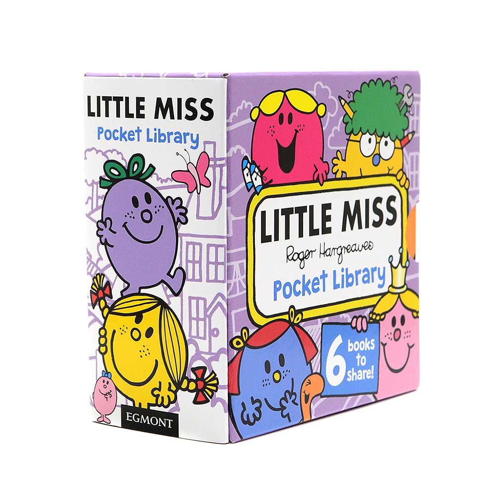 英語のえほん】Little Miss Pocket Library MM - ミスターメン 