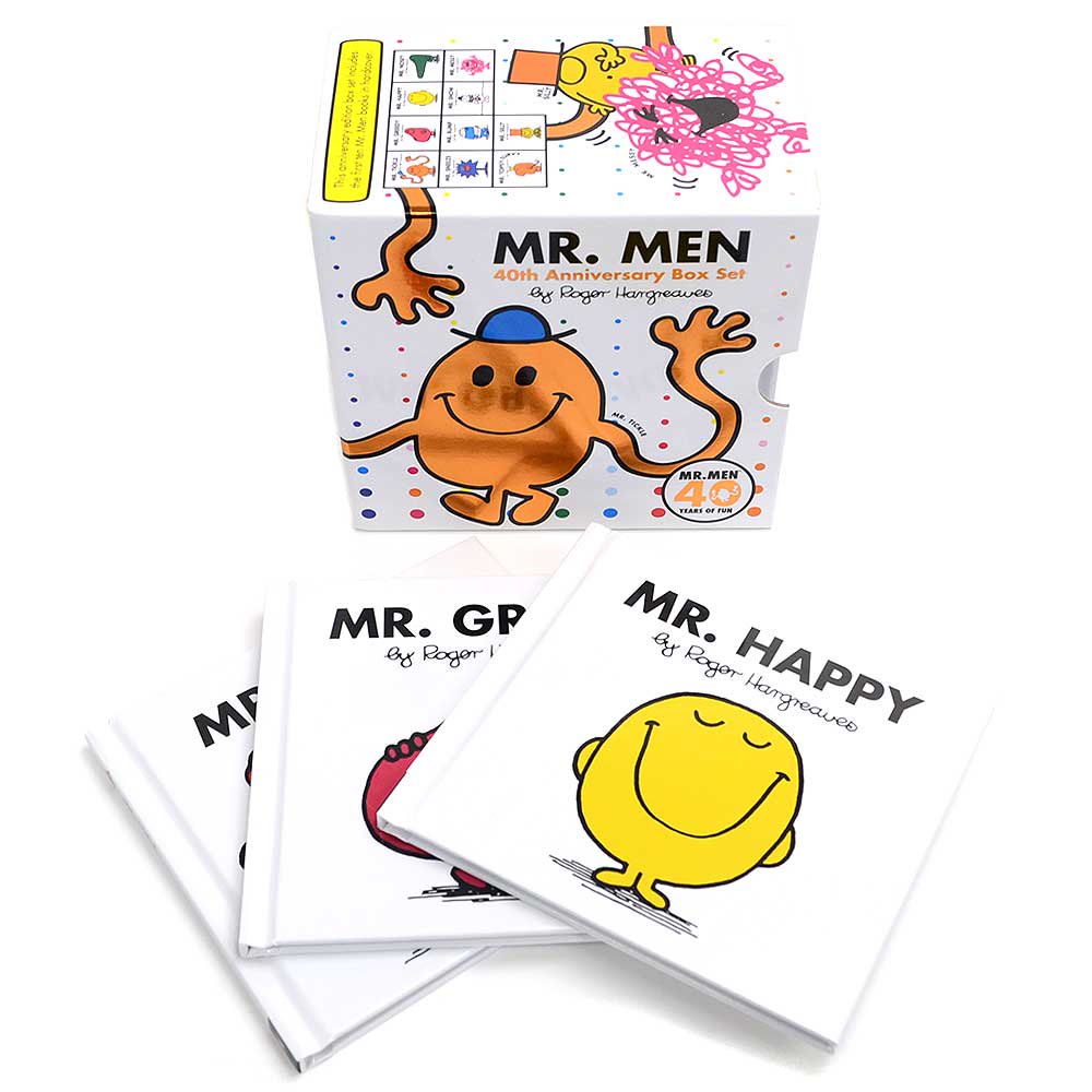 英語のえほん】Mr.Men 40th Anniversary Box Set MM - ミスターメン 