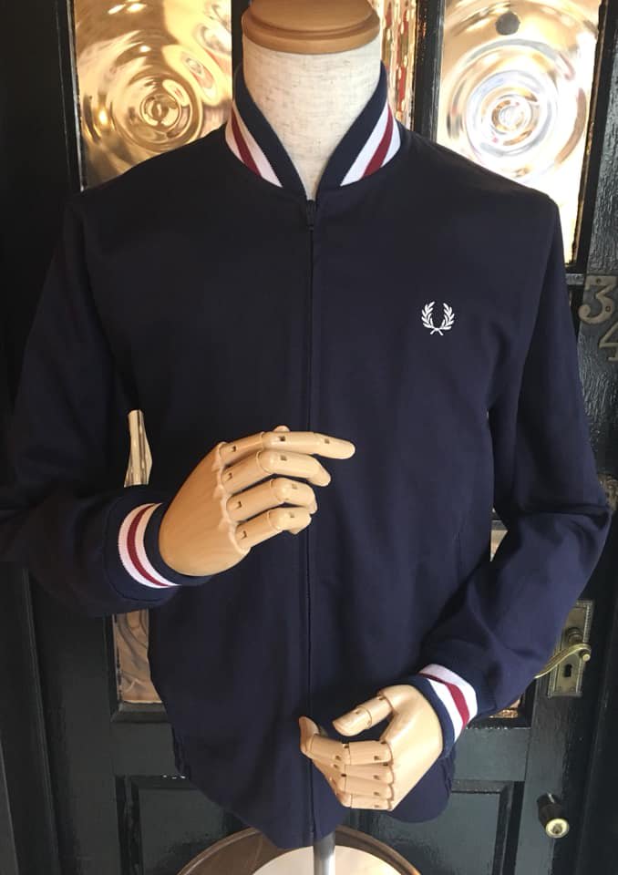 BOMBER JACKET MADE IN ENGLAND【NAVY】 - Jump the Gun Japan BOMBER JACKET MADE IN ENGLAND【NAVY】 - Jump the Gun Japan