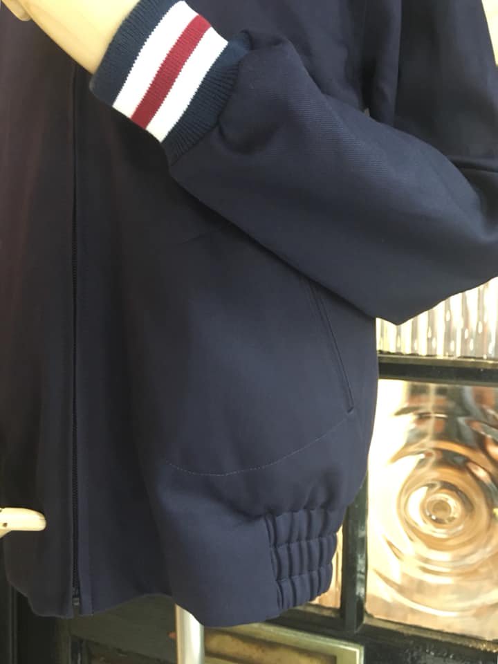 BOMBER JACKET MADE IN ENGLAND【NAVY】 - Jump the Gun Japan BOMBER JACKET MADE IN ENGLAND【NAVY】 - Jump the Gun Japan