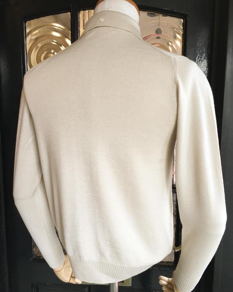 美品モッズ ストライプニット Jump the Gun ジャンプ ザ ガン S 最終入荷☆JTG Sands L/S Button-Through Knit 【Navy】 - Jump