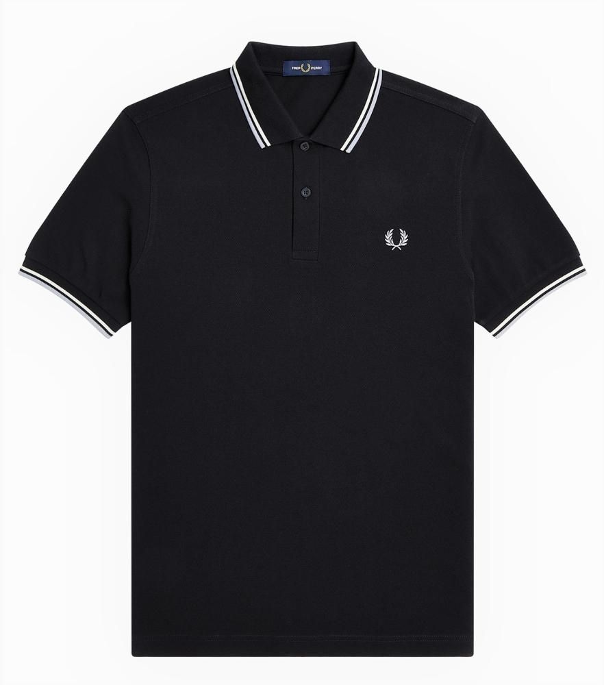 The Fred Perry Shirt - M3600 ブラック The Fred Perry Shirt - M3600(XS 350：BLACK): | FRED PERRY
