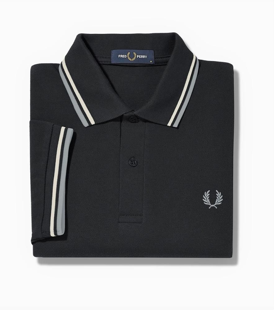 The Fred Perry Shirt M3600 【BLCK/ECR/LMSTN】☆英国直輸入