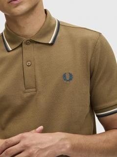 FRED PERRY ピンバッジ FRED PERRY ピンバッジ Zig-Zag Print Fred Perry Shirt(M 129