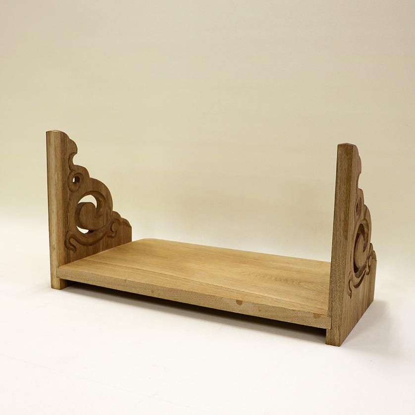 タB0232◇【H39cm×W170,5cm】×2枚◇重厚な木彫りデザインの