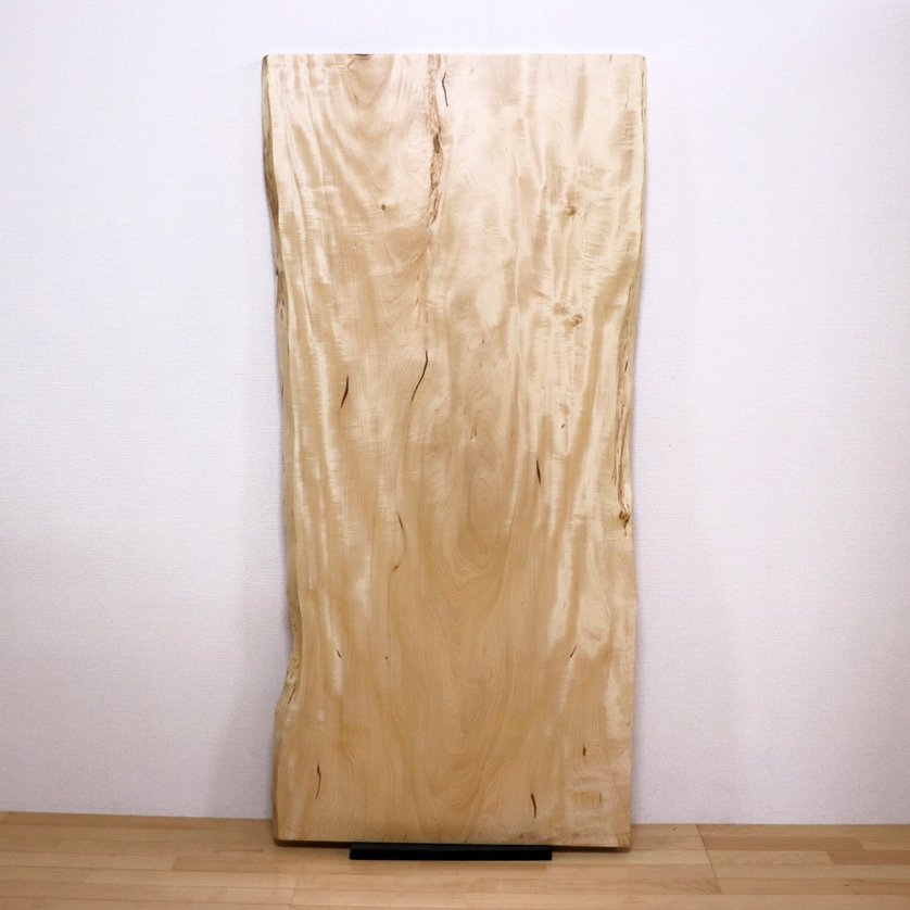 トチ 栃 一枚板 無垢 テーブル ウレタン塗装 2150×700 - 1200×50