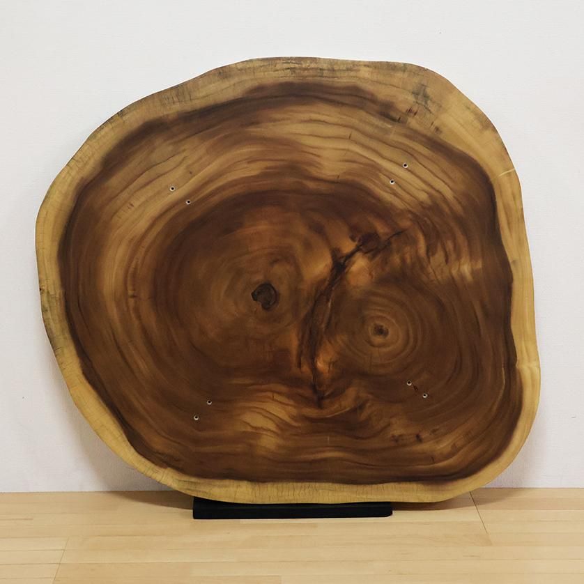 一枚板モンキーポッド輪切り 天板のみ ＜ウレタン塗装＞ ita