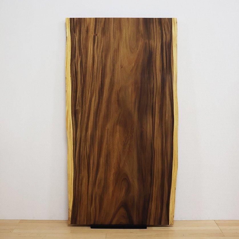 一枚板ダイニングテーブル モンキーポッド ＜オイル仕上＞ 「脚付