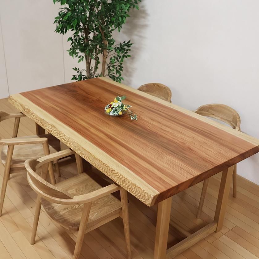 ※値下げ中　一枚板　杉　ダイニングテーブル天板 大人気【幅140x70】杉無垢材テーブル ※天板のサイズと色をお選び