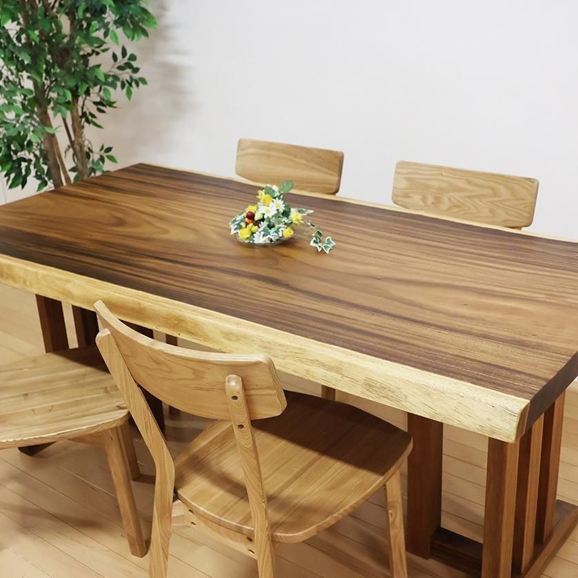 1枚板テーブル 一枚板 完成品：ダイニングテーブル - SQUARE ONLINE SHOP