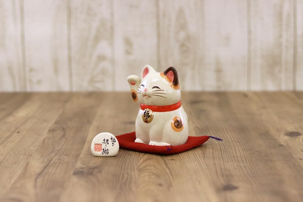 フェーブ カラフル招き猫 ミニチュア陶器 fave フェーブ カラフル