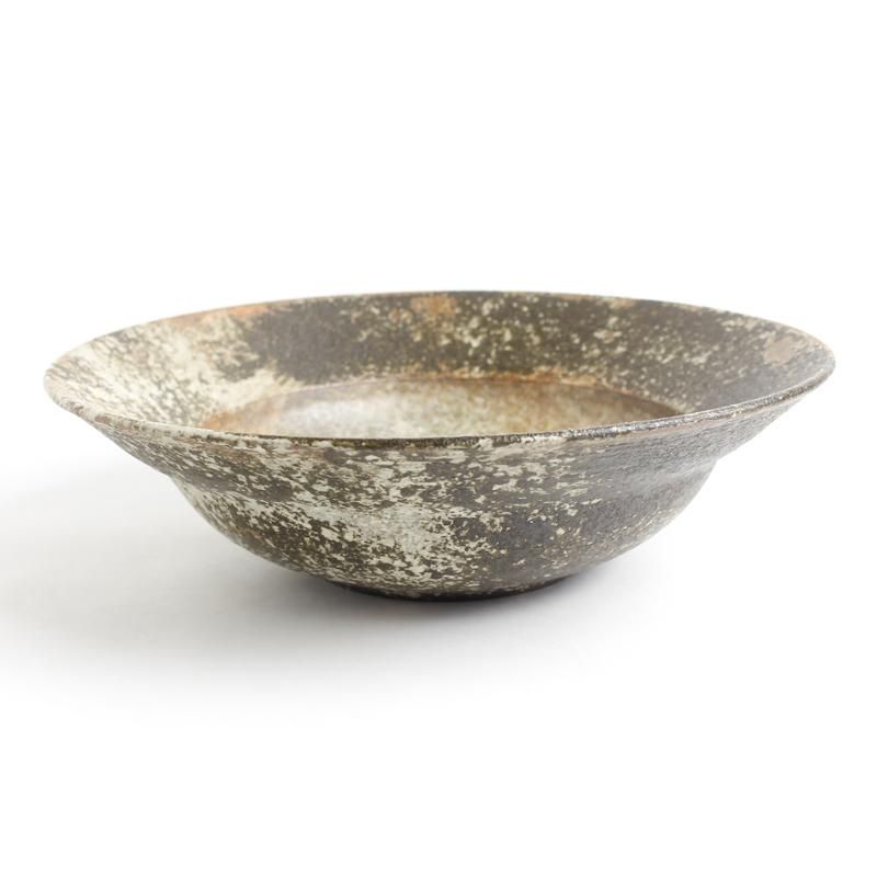 ROUGH TEXTURED RIMMED BOWL E