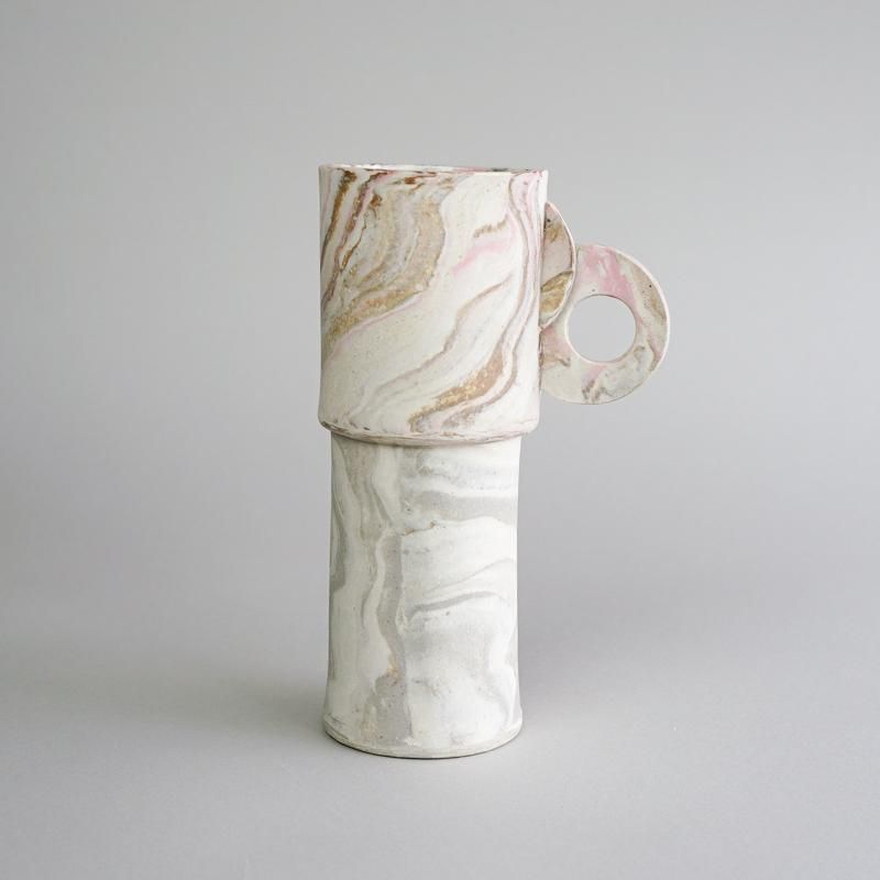  MARBLE FLOWER VASE B