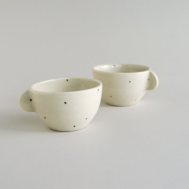  DOTS TEA CUP SET OF TWO