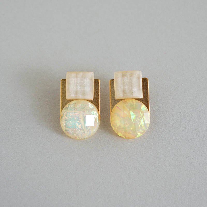  BIJOU PIERCED EARRINGS B