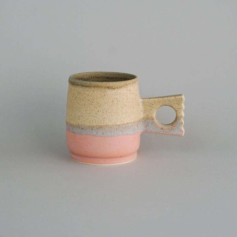  HANDLE PIECE PINK & KHAKI