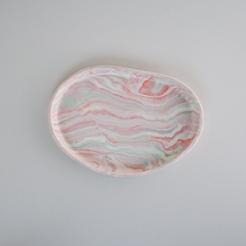  DEFORMED MARBLE PLATE -A