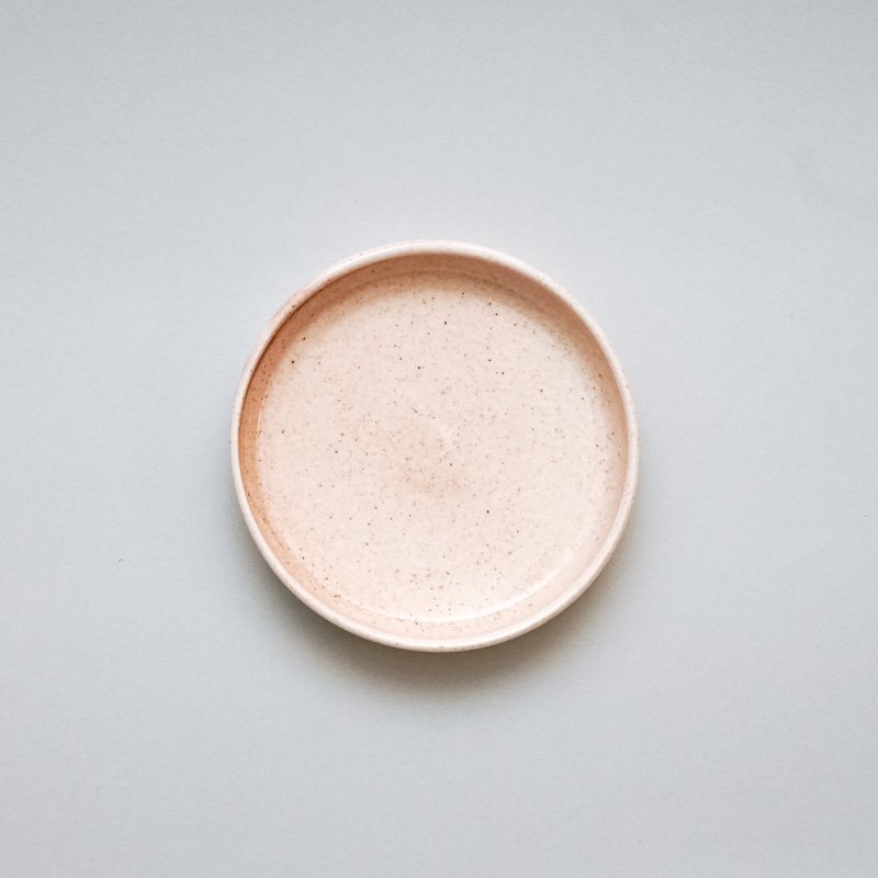  EDGED PLATE PINK