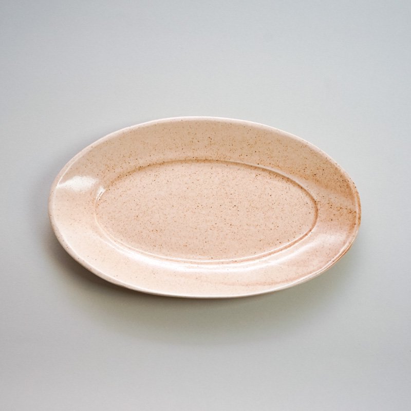  OVAL PLATE PINK