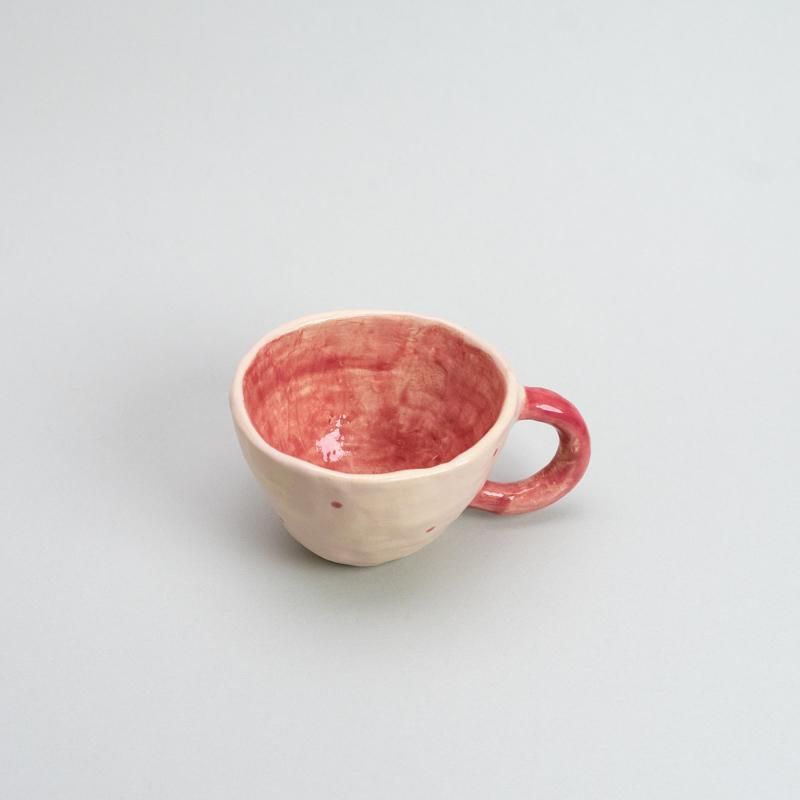 オーダーマグカップ ピンク Sachiko オーダーマグカップ ピンク Sachiko グラス・カップ・酒器