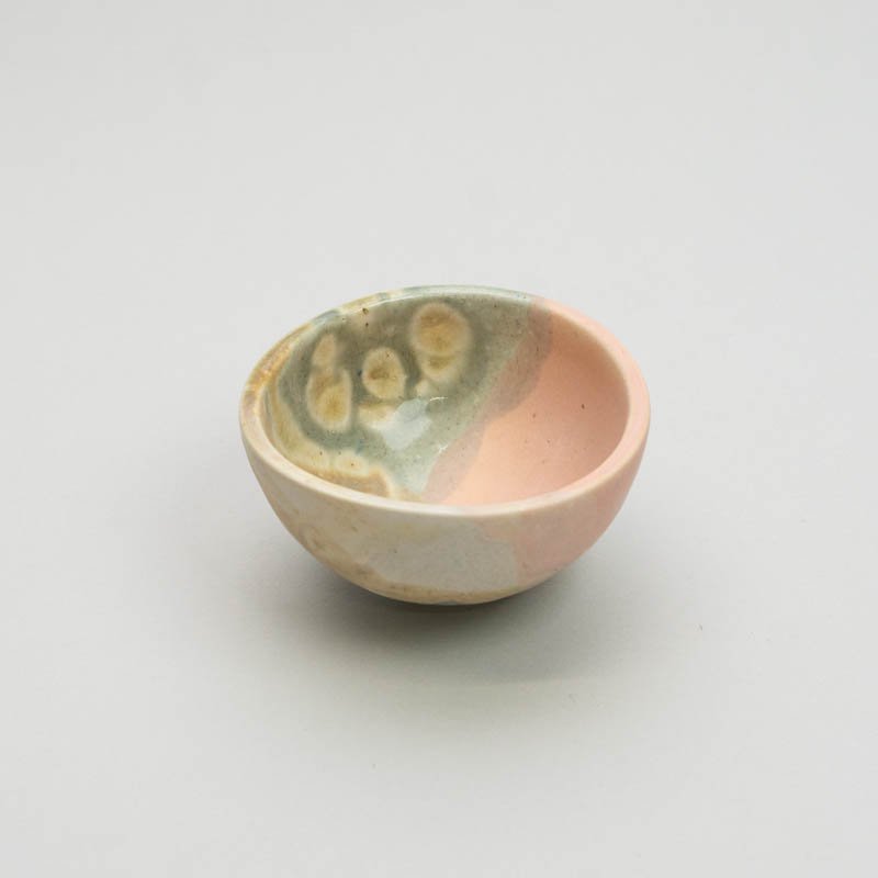  SMALL BOWL PINK & GREY