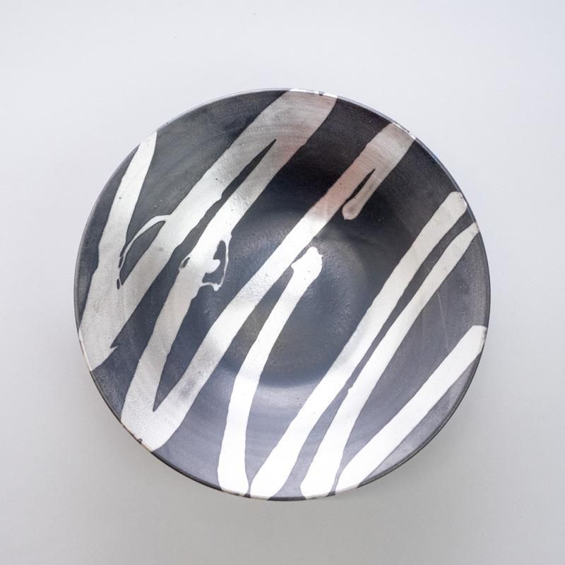 都築明 Akira Tsuzuki｜銀彩スリップ鉢｜オンラインショップIBE