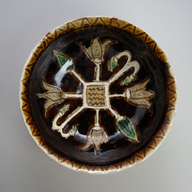  WALL-HANGING PLATE -FLOWER
