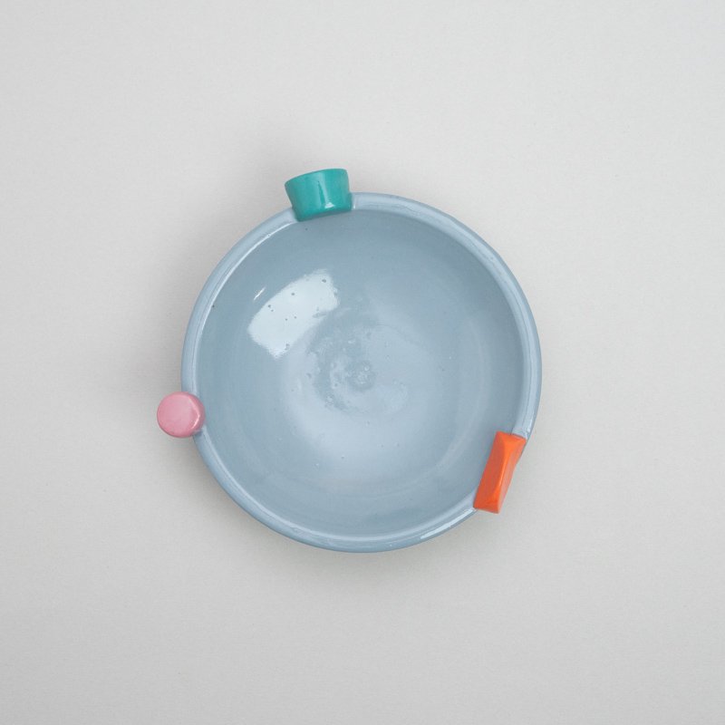  TOY MINI PLATE BLUE