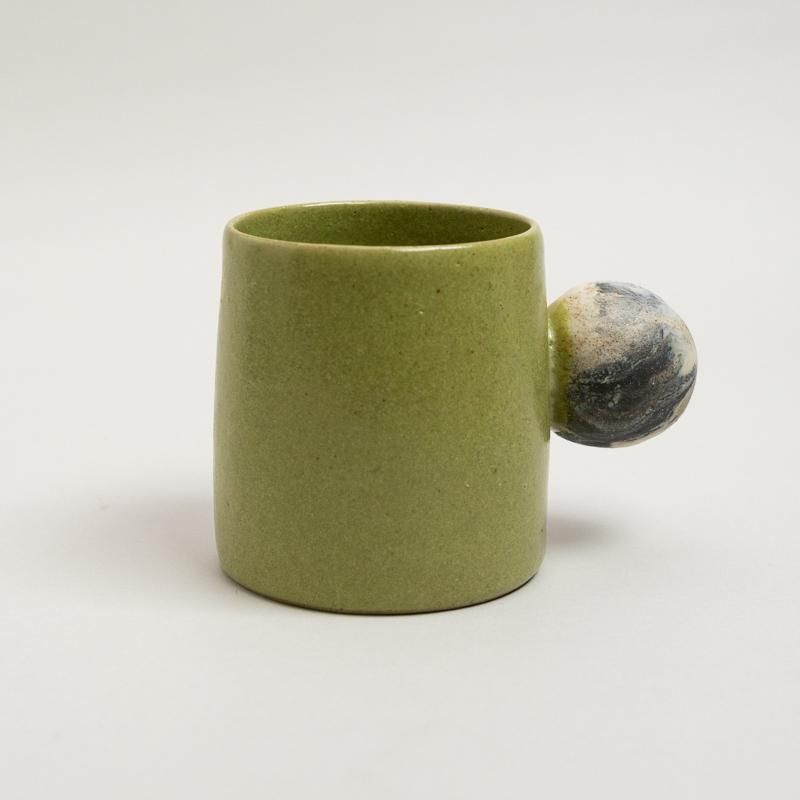  STONE MUG LIGHT GREEN
