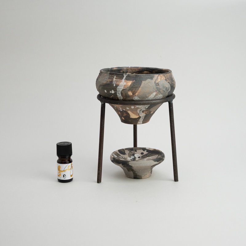  AROMA OIL POT & ESSENTIAL OIL SET #26