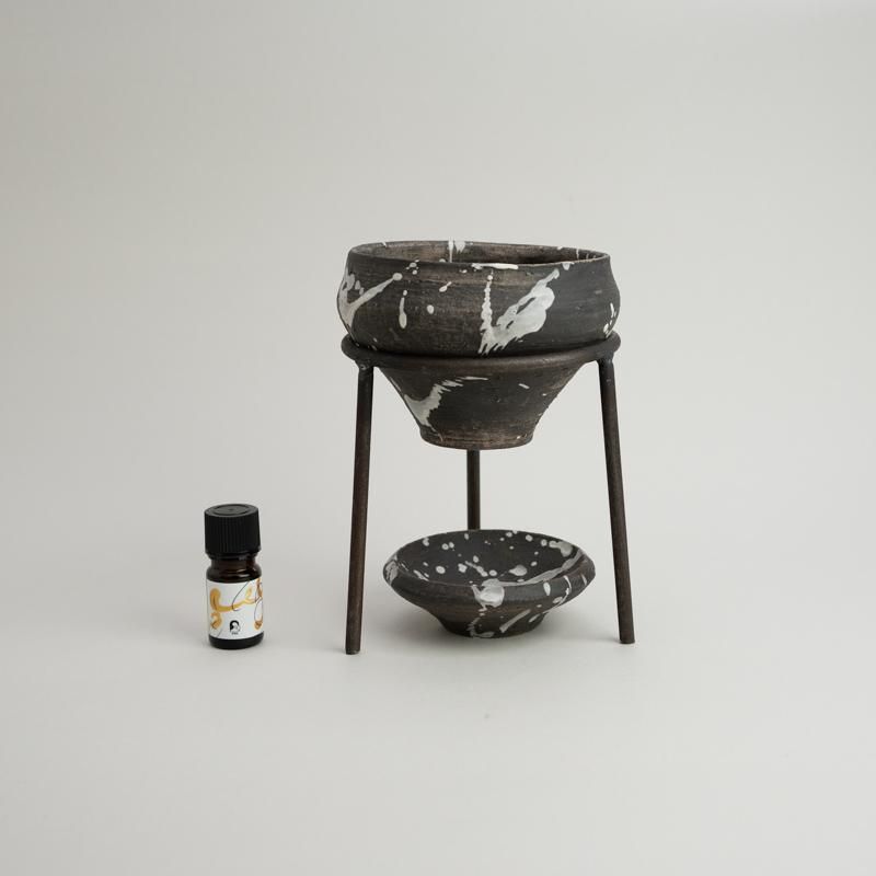  AROMA OIL POT & ESSENTIAL OIL SET #19