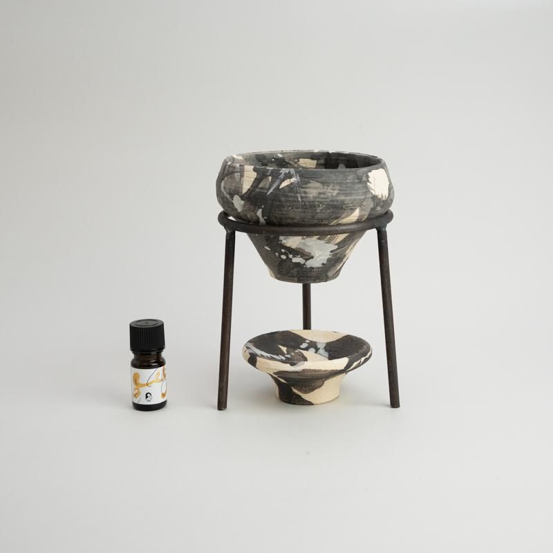  AROMA OIL POT & ESSENTIAL OIL SET #12