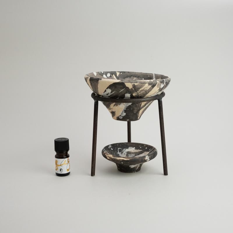  AROMA OIL POT & ESSENTIAL OIL SET #5