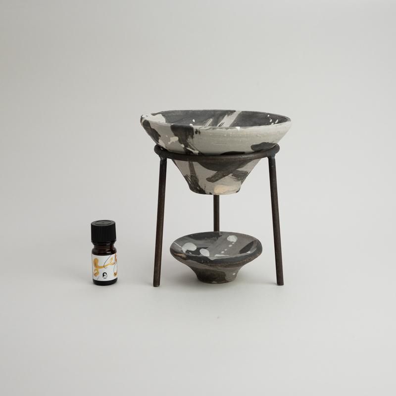  AROMA OIL POT & ESSENTIAL OIL SET #2