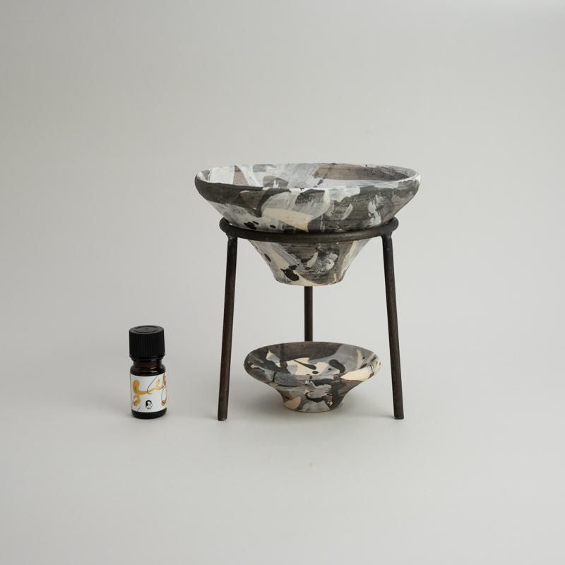  AROMA OIL POT & ESSENTIAL OIL SET #1