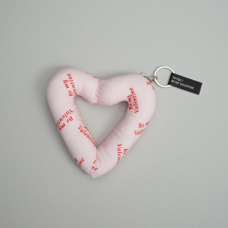  BE MY VALENTINE KEYRING LIGHT PINK