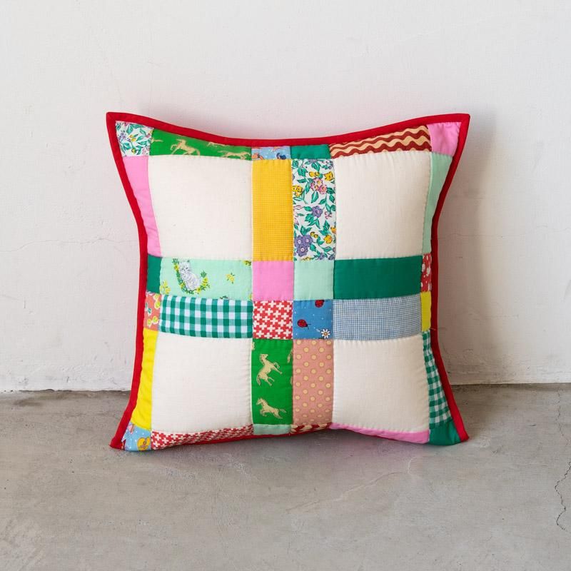  PATCHWORK QUILT CUSHION #2