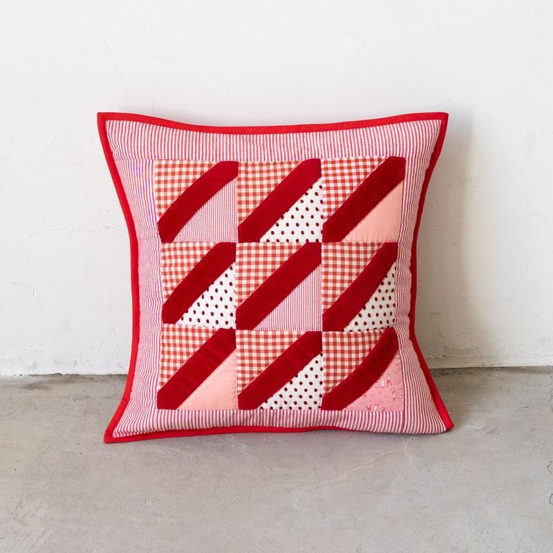  PATCHWORK QUILT CUSHION #1